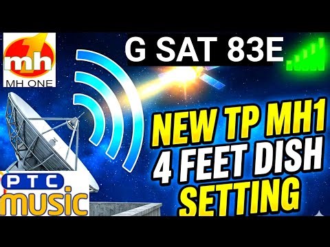 G sat 83E new Tp add Mh1 latest update G sat 83 dish setting 4 feet dish sat mh1