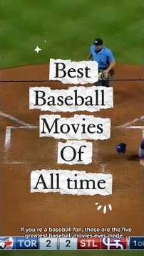 Top 5 best baseball movies of all time #baseball #baseballgame #baseballmovie