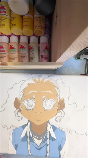 Jazmine Dubois #boondocks #painting #viral #fyp #canvasart | Canvas Painting