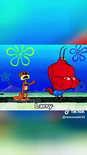 Sandy's Bath Ritual in Spongebob Squarepants