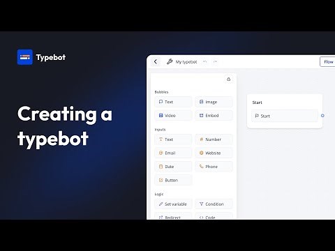 Creating a typebot