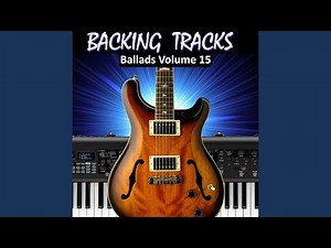Cloudy Rock Ballad Guitar Backing Track in B Minor