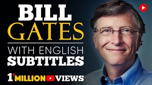 ENGLISH SPEECH BILL GATES: Harvard Commencement Address (English Subtitles)