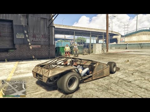 GTA 5 Enhanced - Trevor Bought a Ramp Buggy and Trolled Los Santos People & Police
