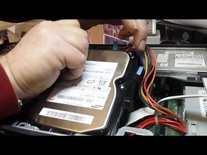 Dell Optiplex GX520 power supply removal.