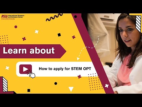 How to apply for STEM OPT