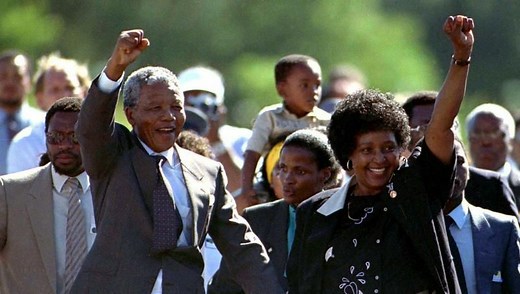 La libération de Nelson Mandela