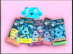 Blue's Clues Videos 1997 VHS Order Promo Commercial