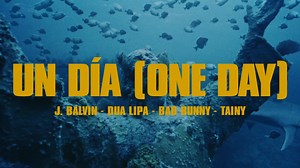 J Balvin, Dua Lipa, Bad Bunny, Tainy - UN DÍA (ONE DAY) (Official Video) Pre-Save UN DIA (ONE DAY): https://umusic.digital/undiapresave Subscribe to my YouTube channel here: https://www.youtube.com/user/JbalvinT... Connect with J Balvin on socials: https://instagram.com/jbalvin https://twitter.com/jbalvin https://www.facebook.com/JBalvinOficial https://www.tiktok.com/@jbalvin #JBalvin #UnDia #OneDay Music video by J. Balvin, Dua Lipa, Bad Bunny, Tainy performing UN DIA (ONE DAY). © 2020 Sueños G