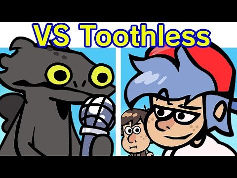 Friday Night Funkin' VS Toothless Dance Meme | How To Train Your Dragon Recap Cartoon (FNF Mod)