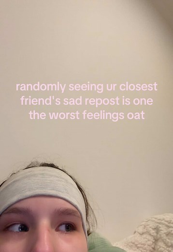 What to Do When You See Your Closest Friend's Sad Repost