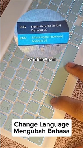 Mengubah Bahasa di laptop 3 detik langsung jadi