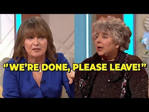 Miriam Margolyes Kicked Off Lorraine After Explosive Heated Exchange