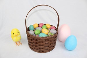 Heirloom Wood Easter Basket: Amish Woven Handmade Basket - Etsy