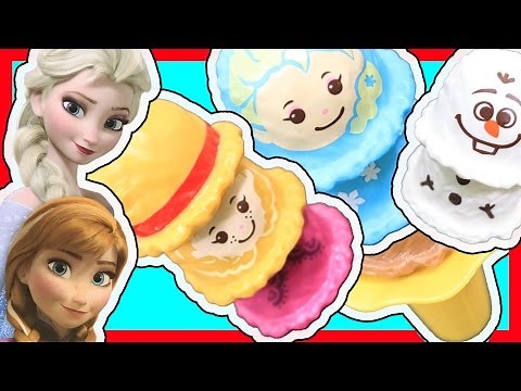 Frozen Elsa Ice Cream Toy Disney アナと雪の女王 エルサ アイスクリームタワーセット おもちゃアニメ ディズニー