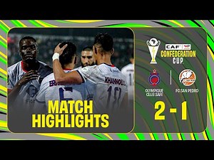 HIGHLIGHTS | Olympic Club Safi 🆚 FC San Pedro | Matchday 4 | 2025-26 #TotalEnergiesCAFCC