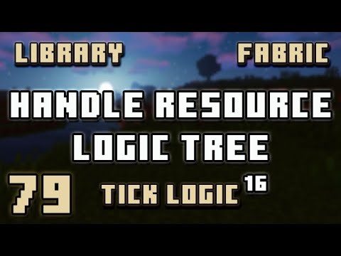 Handle Resource Tree | Minecraft Library System | JiTickLogic | #079