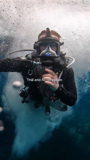 This and no reception @jake_underwater #DiveIntoAdventure #ScubaLife #OceanExplorers #ScubaDotCom #OceanMyWay | Scuba.com