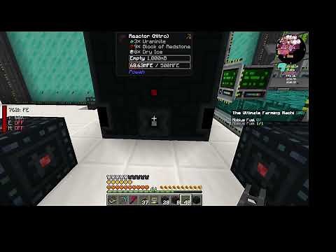 ATM9 To The Sky: Ender Gate & Powah Reactor tutorial