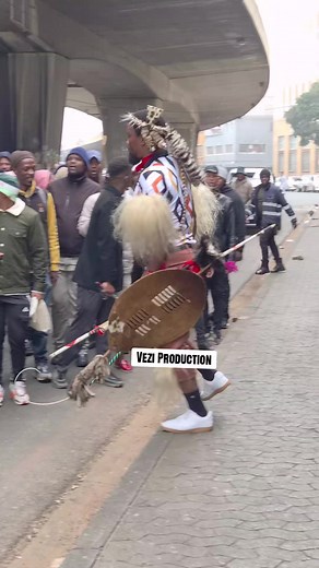 Zulu march against foreigners footage — Vezi Production
