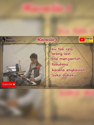 Kamelia - Rhoma Irama | Karaoke #karaoke #karaokenadawanita #karaokedangdut