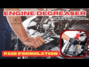 Professional Engine Degreaser – Paid Formulation (Solvent & Water-Based Options)