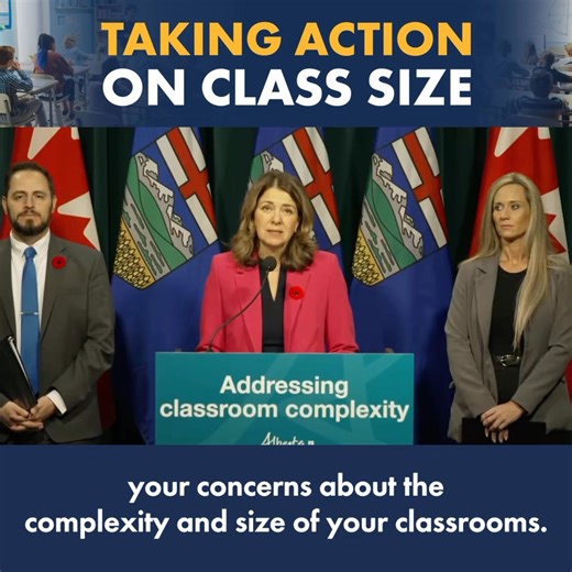 315K views · 6.1K reactions | We’re taking real action to identify specific problems, reduce class sizes within Alberta schools, and give teachers additional tools and support to deal with complex learning. | Danielle Smith | Facebook