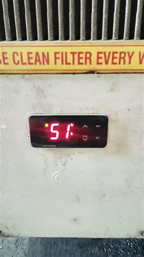 advance cooling system temperature setting ll CNC machine hight temperature ac alarm ll advance ac