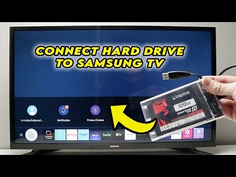 Samsung Smart TV: How to Connect your Hard Drive & SSD
