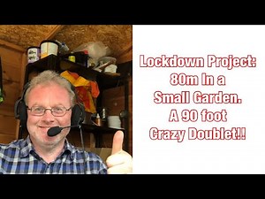 HAM RADIO: QSO with the DX Commander - M0MCX. Using a Doublet Antenna.