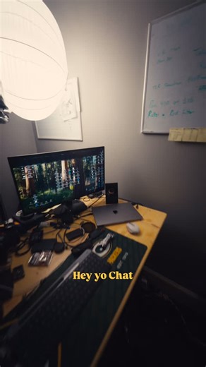 Garrett | Chat! This is a word to the wise(although the wise already know) you CANNOT CLAMP A MAGIC ARM TO A MONITOR. This isn't a false alarm.... | Instagram