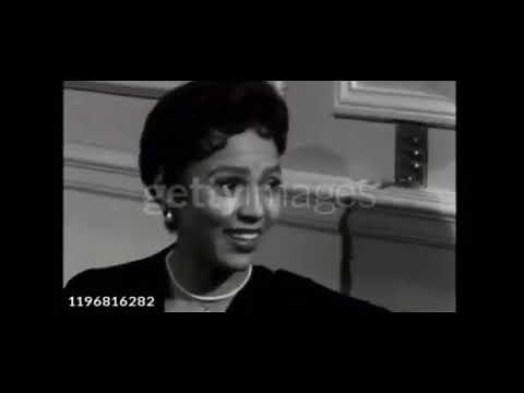 Dorothy Dandridge Rare Interview