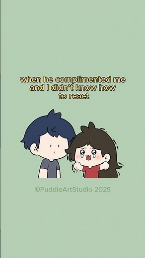 ahHHHH#puddleartstudio #cartoon #content #animation #couple #illustration #fyp #art