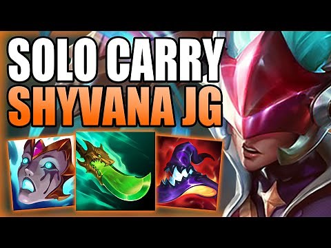 THIS SHYVANA JUNGLE SETUP EASILY ALLOWS YOU TO SOLO CARRY GAMES! - Gameplay Guide League of Legends