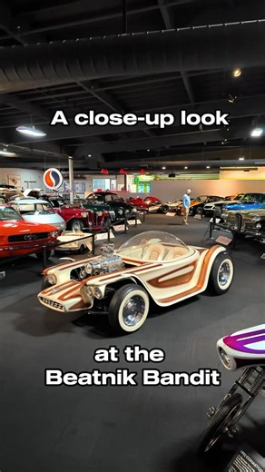 Hagerty Drivers Foundation on Instagram: "Meet the Beatnik Bandit! This historic custom car was built by Ed “Big Daddy” Roth in the early 1960s, and is one of his most well-known creations. Roth’s cars went beyond the traditional custom car, becoming a caricature of a hot rod and showing the world how far-out the Rat Fink creator would take his design! During the car-crazy ‘60s, the Beatnik Bandit became immortalized in the form of some very popular toys. The Beatnik Bandit is the 35th vehicle a