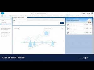 How to See What you Follow in Salesforce Lightning
