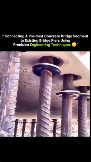 EDU | SCIENCE | EVERYTHING | This bridge segment weighs hundreds of tons—yet it connects with millimeter precision. This video shows how a pre-cast concrete bridge... | Instagram