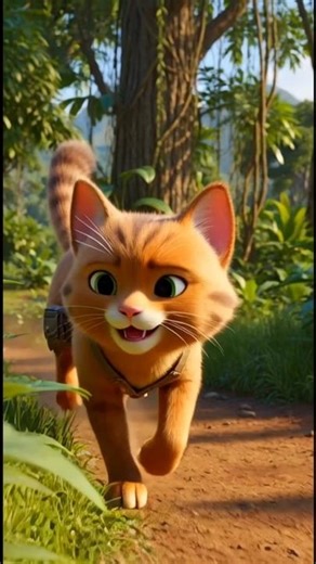 "Brown Cat Jungle# Life | Hunting, Cooking & Family #Time Cartoon Story