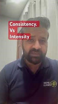 Consistency Vs Intensity