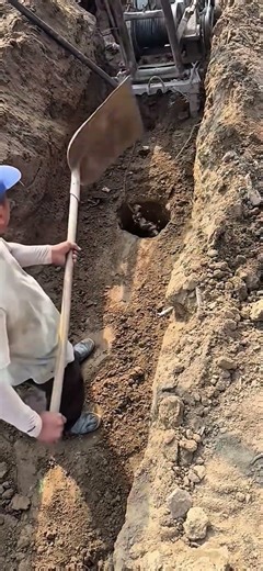 Traditional Water Well Drilling Method #work