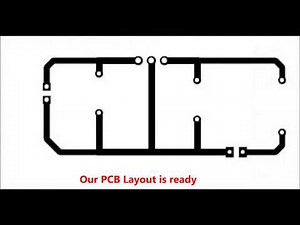 5V Power Supply using 7805 Voltage Regulator PCB Design in PCB Artist Software