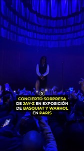 16K views · 821 reactions | Jay-Z dio un concierto sorpresa en la exposición de Basquiat y Warhol que se celebró en la Fundación Louis Vuitton para rendir homenaje a los artistas. Jay no había dado show en París o Francia desde el On The Run Tour II con su esposa Beyoncé. Más noticias aquí: https://bit.ly/3fOnT9S | The N - Hip Hop News | Facebook