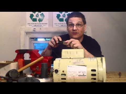 Pentair WhisperFlo Pool Pump Motor Bearings Replaced