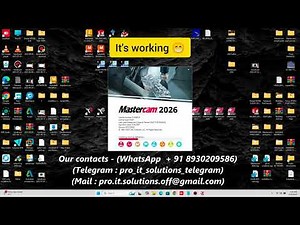 Mastercam 2026 No license Error - How to fix Windows 11 (How to install with Post Processors)
