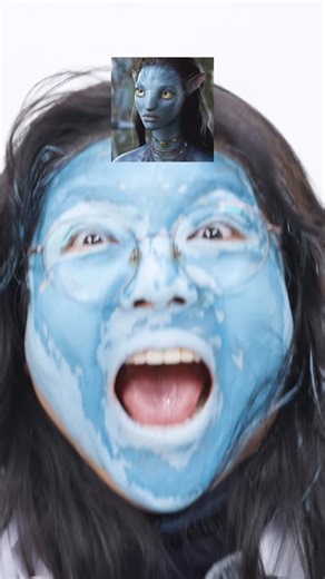 화장실 on Instagram: "💙+🤍=????????????????? #kbeauty #meme #beauty #cosplay #뷰티"