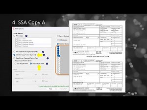 How to print W2 forms on plain paper