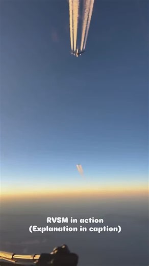 Alpha Skyline | What is RVSM? 🛫 RVSM (Reduced Vertical Separation Minimum) is a regulation that reduces the required vertical separation between aircraft... | Instagram