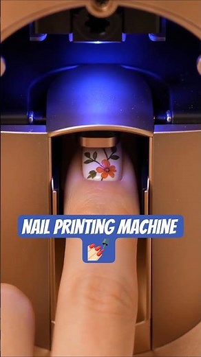 This Nail Printer Lets You Print Any Design in Seconds 💅