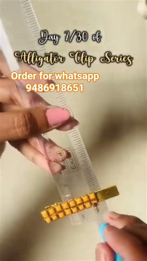 aligator clips series day 7/30 hari clips, hair accessories,hair center clips all are customized.