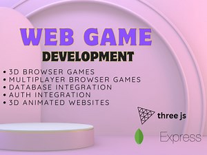 Gamified Web App Solution with Scalable Architecture (Three js, Node.js)